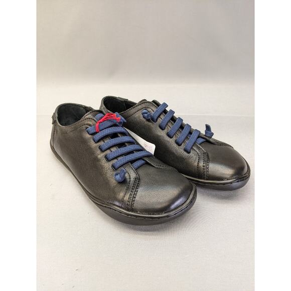 Camper Peu Cami Black 20848-218 Lace Up Nubuck Shoes Women’s US Size 5 - Picture 7 of 9